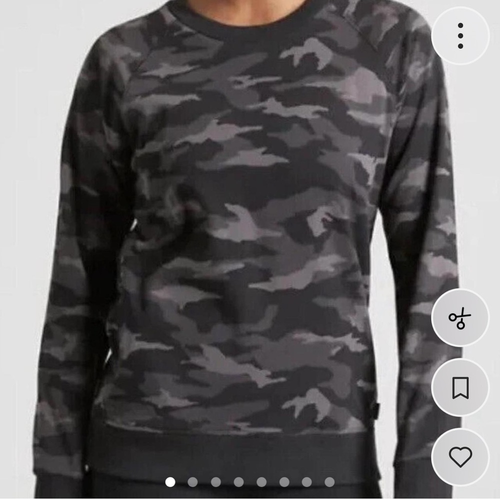Athleta Camouflage Crew